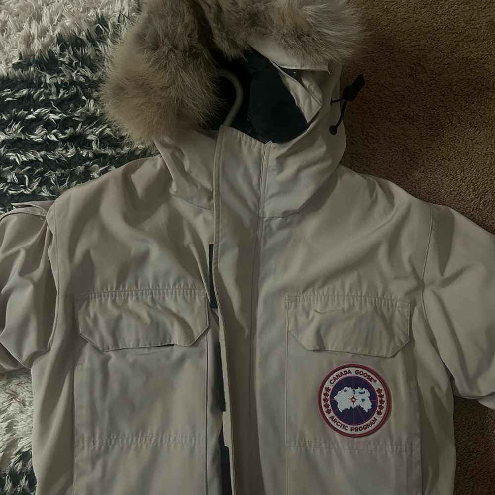 Canada Goose Black and White Jacket